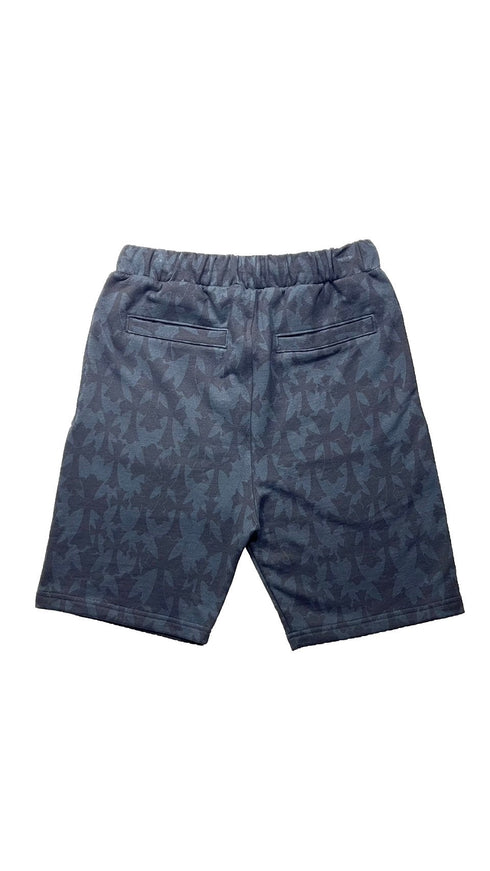 Cemetery Print Sweat ShortPants